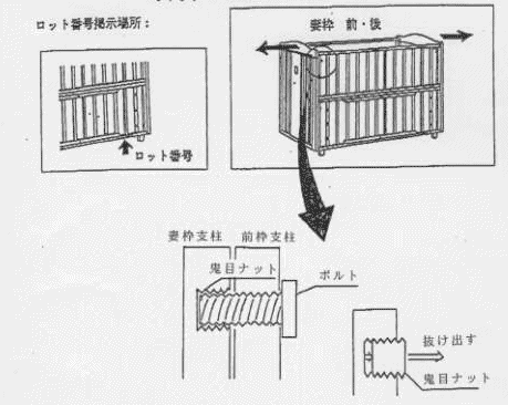 The appearance figure of the defective product