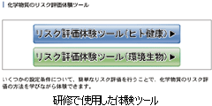 研修で使用した体験ツール