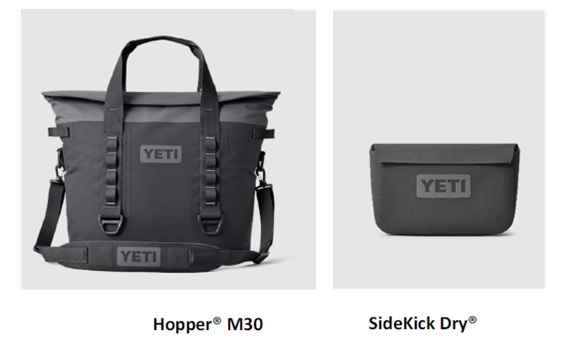 2023/05/02　YETI Coolers, LLC　保冷バッグ対象製品の外観